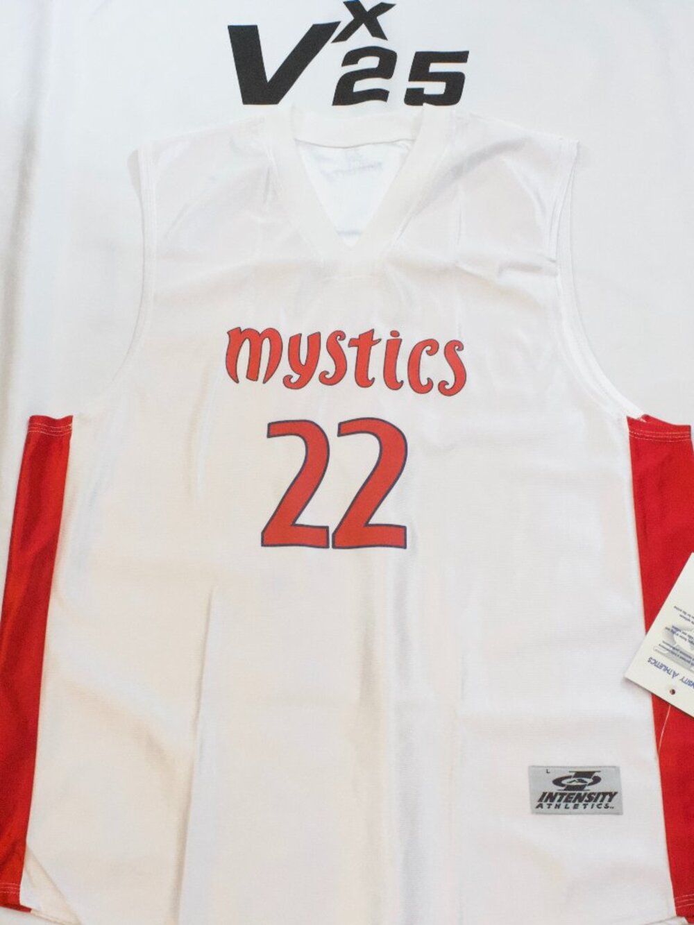 NEW Men's Mystics Sonia Citron White Jersey Size Large